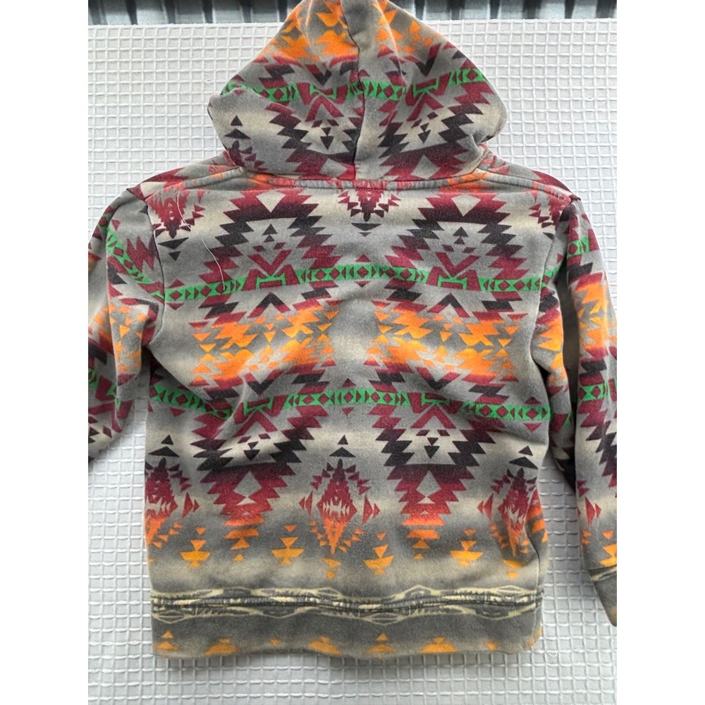 Kids Polo Ralph Lauren Zip Up Hoodie Aztec Southwestern Print Size‎ 6 - Picture 3 of 8